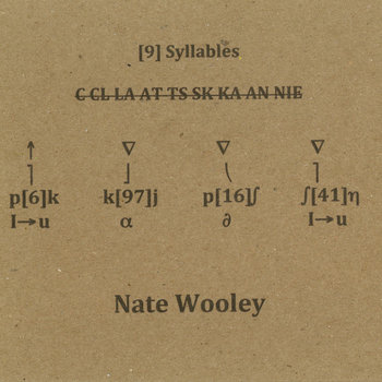 Album: [9] Syllables -- Nate Wooley