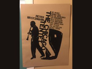 Album: Chicago Tentet Woodcut Poster