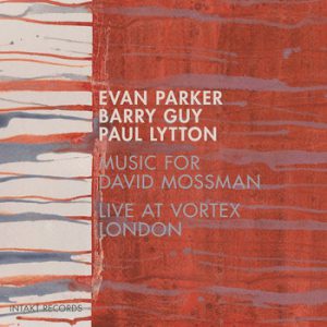 Music for David Mossman (Live at Vortex London) -- Paul Lytton