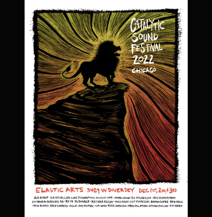 Album: Poster of the Catalytic Sound Festival 2023, Chicago -- Dan Grzeca