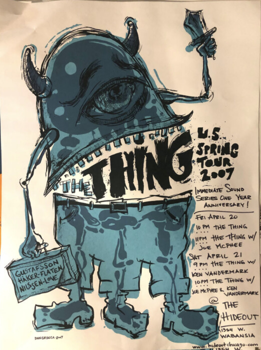 Album: The Thing US Tour 2007 poster