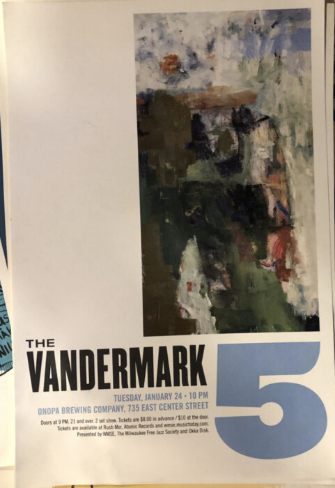 Album: Vandermark 5 at Onopa Brewing Company poster